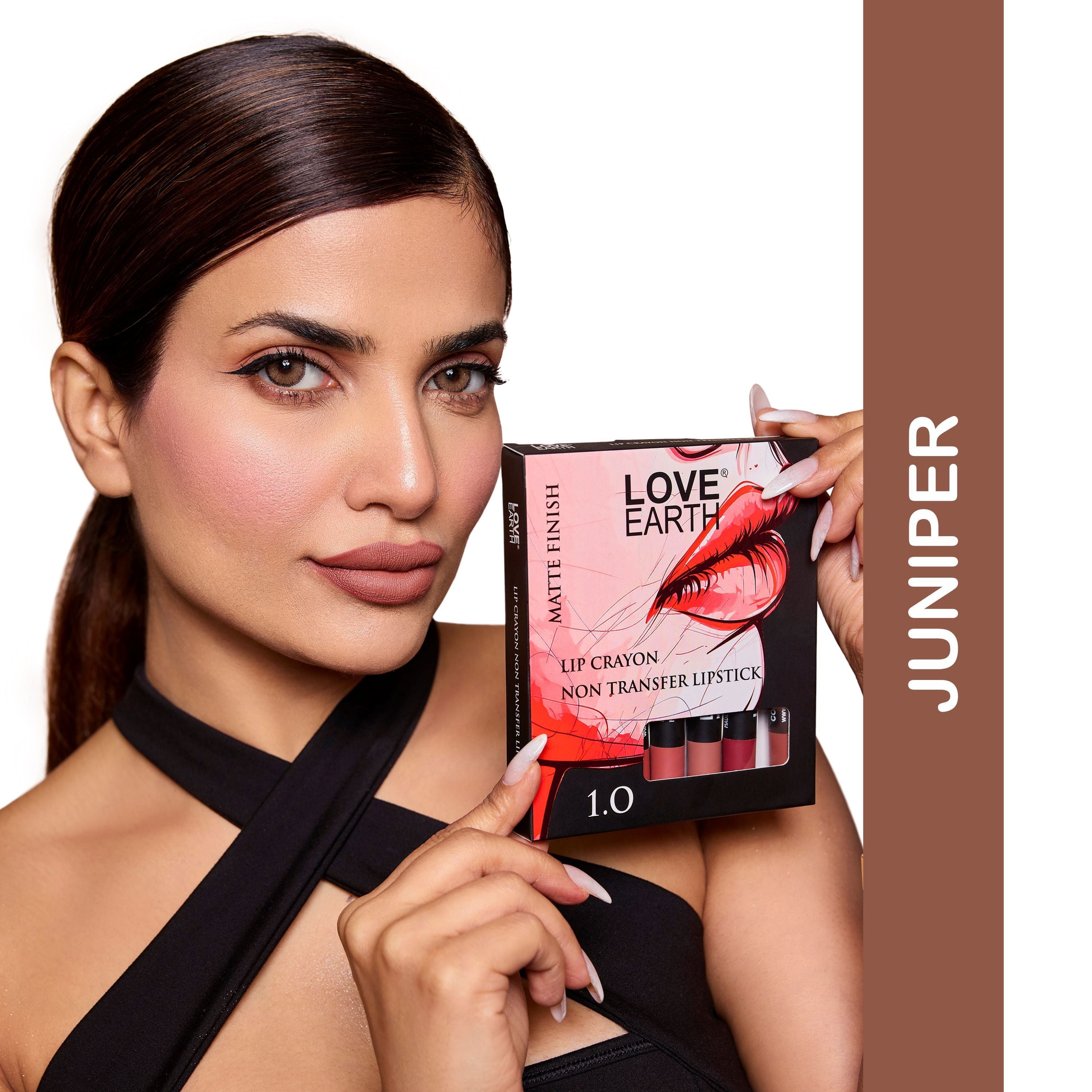 Love Earth Lip Crayon Non-Transfer Lipstick