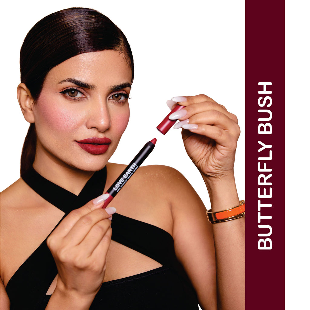 Love Earth Lip Crayon Non-Transfer Lipstick