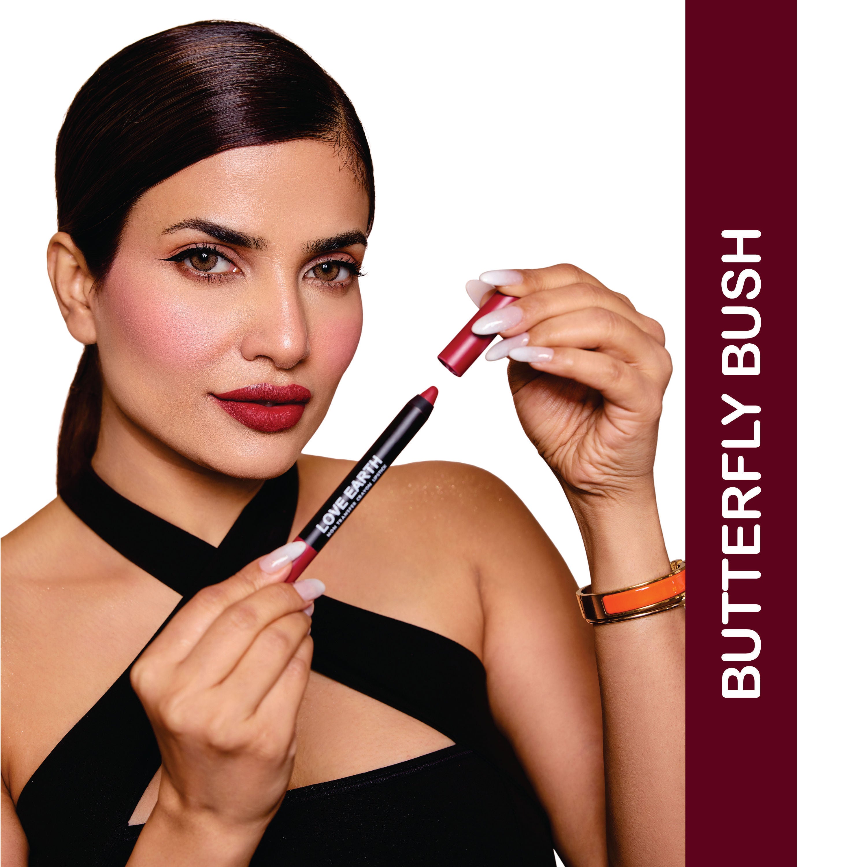 Love Earth Lip Crayon Non-Transfer Lipstick