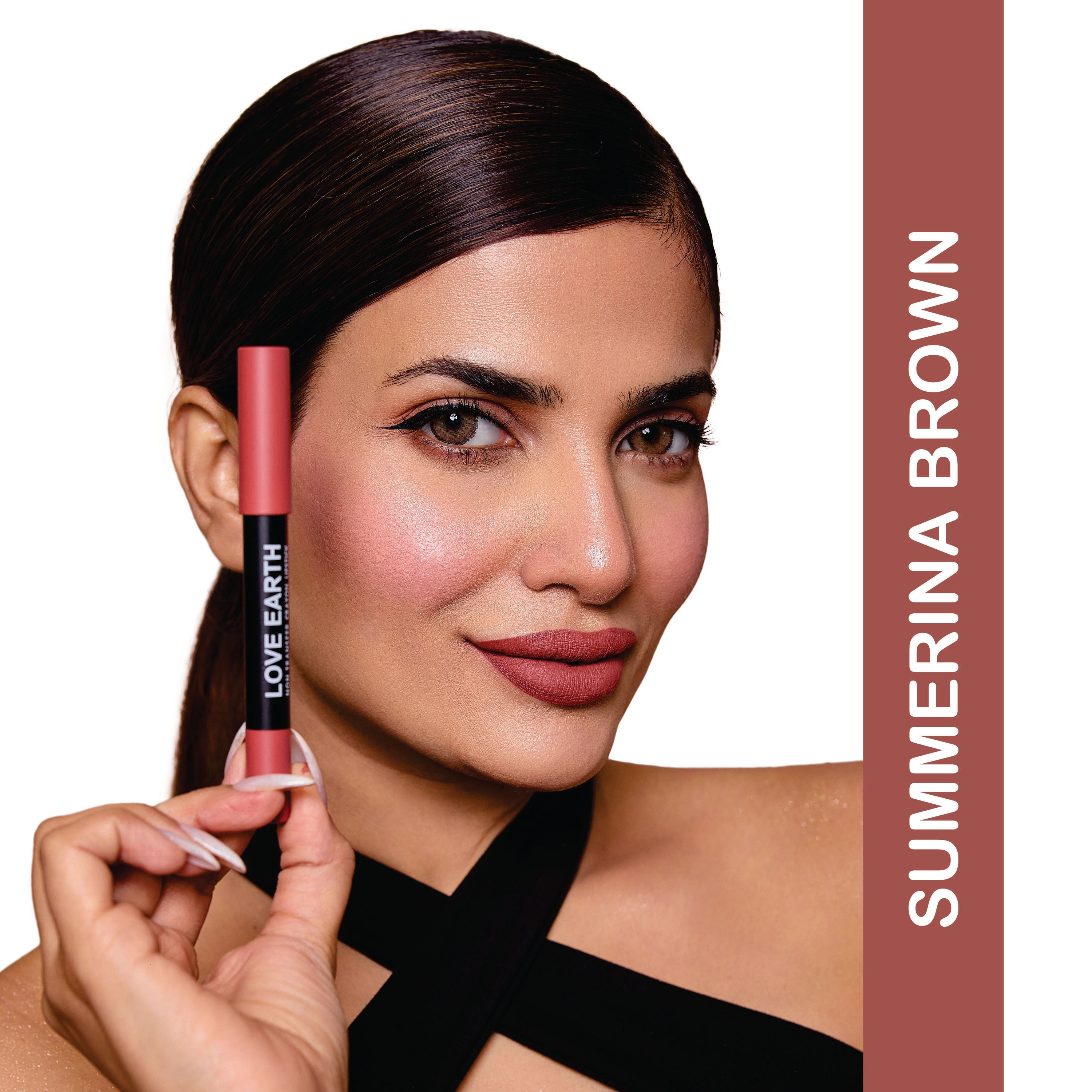 Love Earth Lip Crayon Non-Transfer Lipstick
