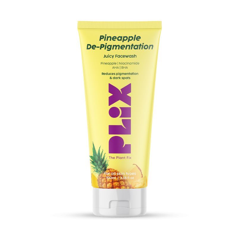 PLIX 5% Pineapple Foaming Facewash For Depigmentation, For Skin Brightening & Even Toned Complexion