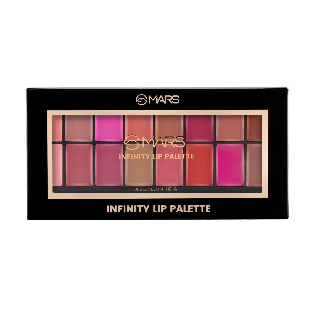 MARS Infinity Lip Palette with Spatula cum Applicator