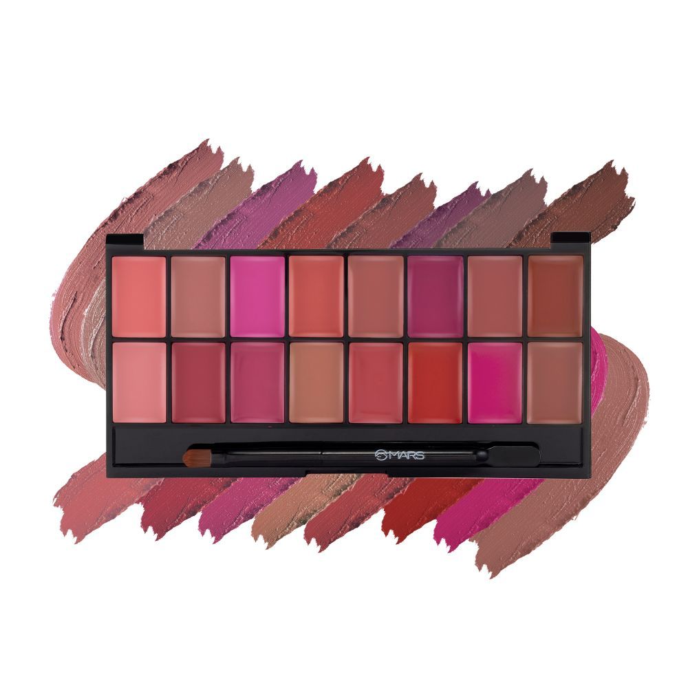 MARS Infinity Lip Palette with Spatula cum Applicator