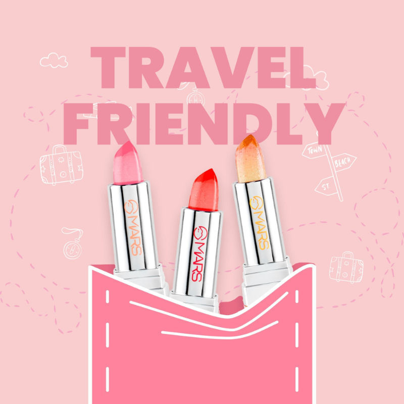 MARS Color Changing Lipstick Hydratint Lip Balm With Pink Tint