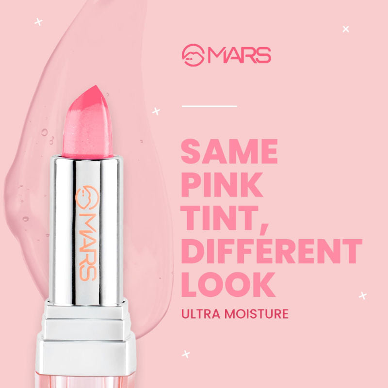MARS Color Changing Lipstick Hydratint Lip Balm With Pink Tint