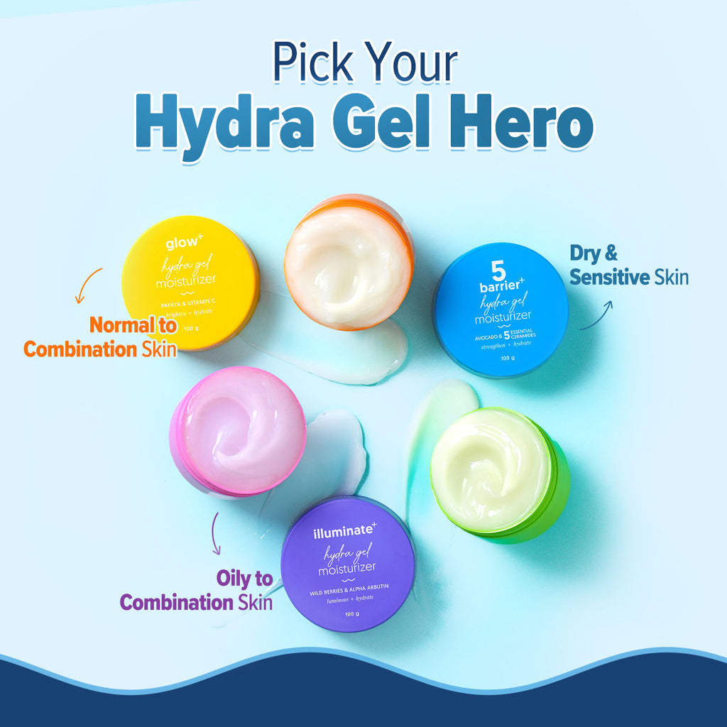 Aqualogica Barrier+ Hydra Gel Moisturizer With 5 Ceramides & Avocado For 24 Hour Intense Hydration