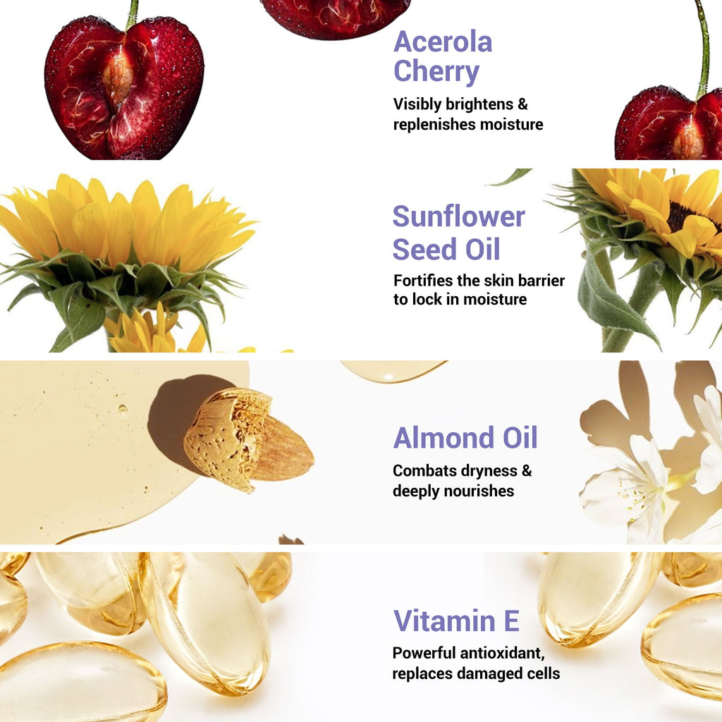 SEREKO Vit C Brightening Body Oil for Glowing Skin-Intense Moisture, Non-Greasy