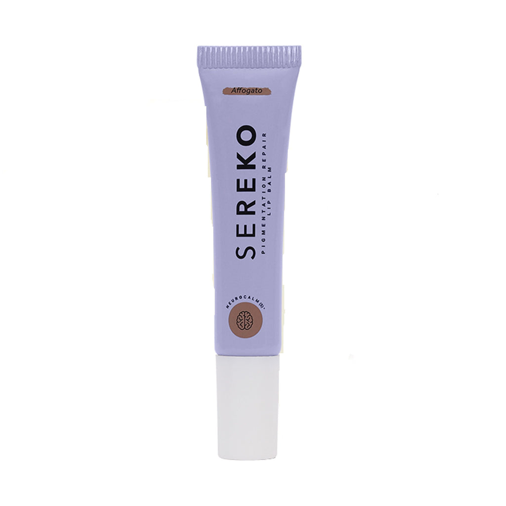 Sereko Hydra - Peptide Lip Balm, Clear, Enriched With Ceramides Barrier Repair Salted Caramel