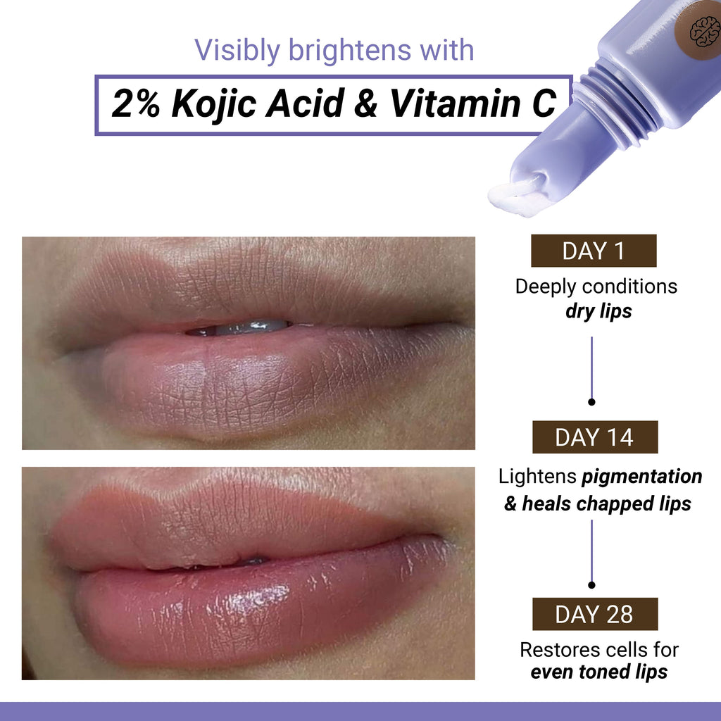 Sereko Hydra - Peptide Lip Balm, Clear, Enriched With Ceramides Barrier Repair Salted Caramel