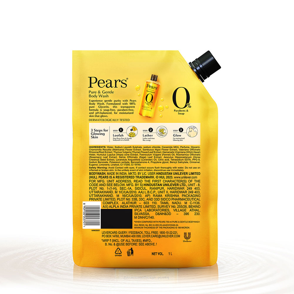 Pears Pure & Gentle Refill Body Wash