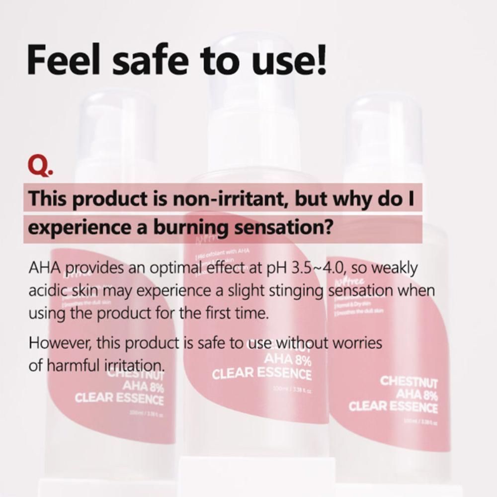 Isntree Chestnut AHA 8% Clear Essence