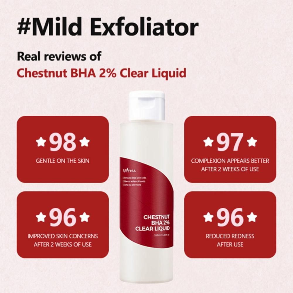 Isntree Chestnut BHA Clear Liquid