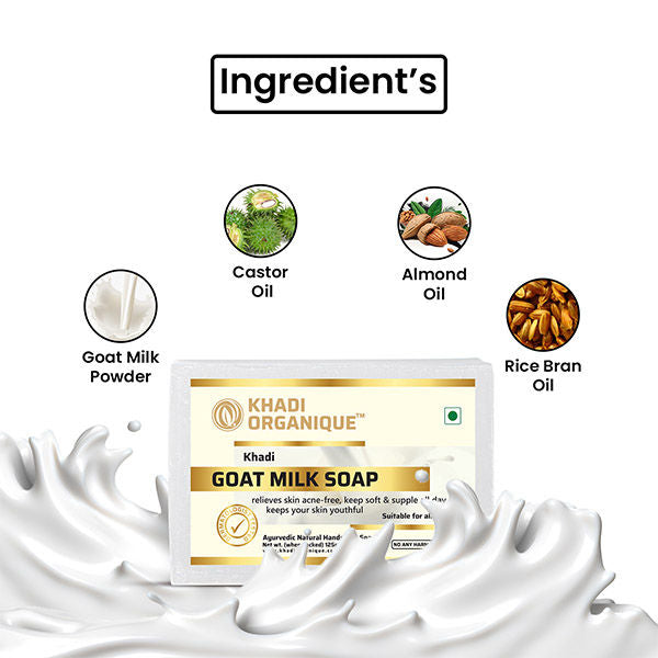 Khadi Organique Goat Milk Soap