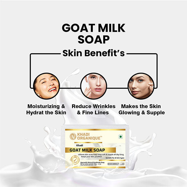 Khadi Organique Goat Milk Soap