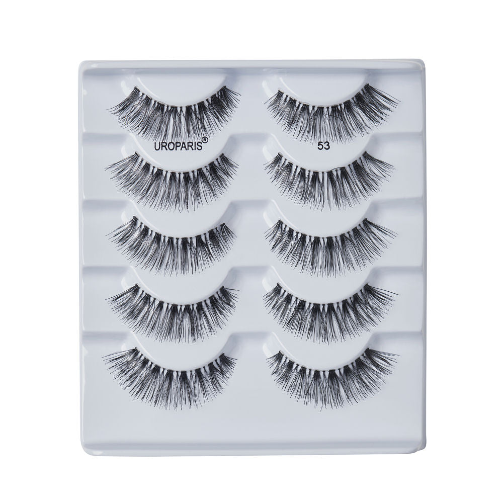 Uroparis Human Hair Eyelashes - 53