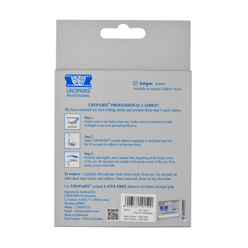 Uroparis Human Hair Eyelashes - 53