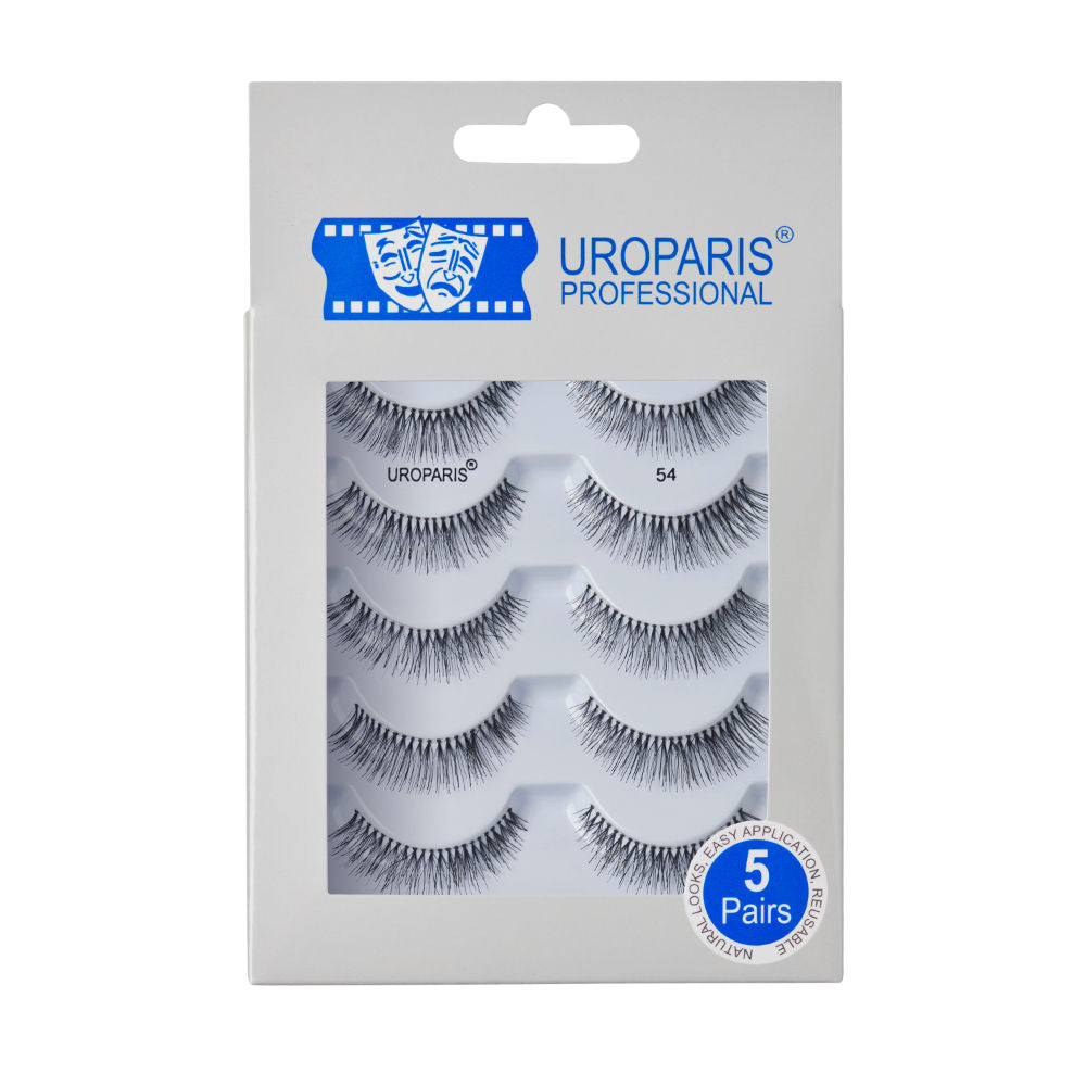 Uroparis Human Hair Eyelashes - 54