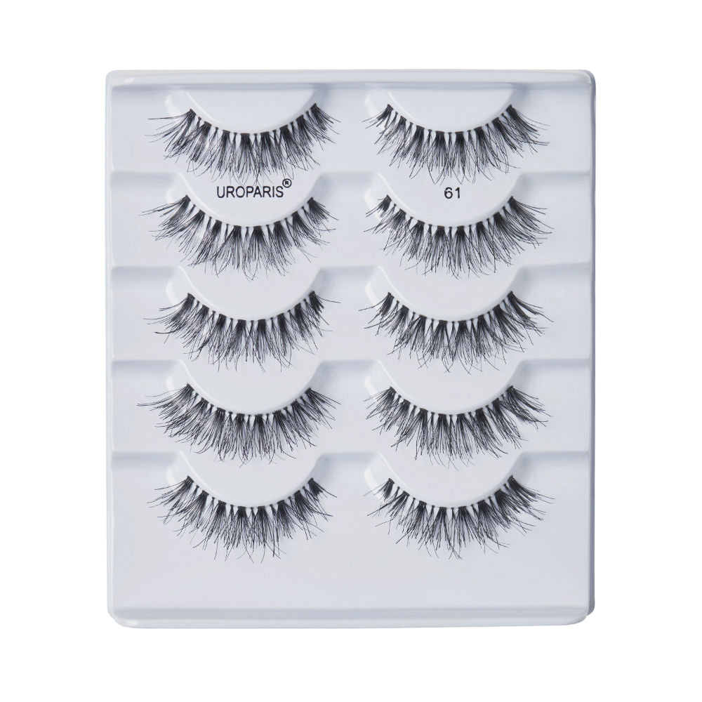 Uroparis Human Hair Eyelashes - 61