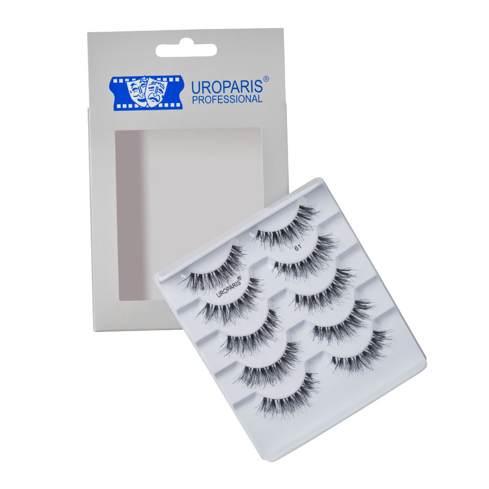 Uroparis Human Hair Eyelashes - 61