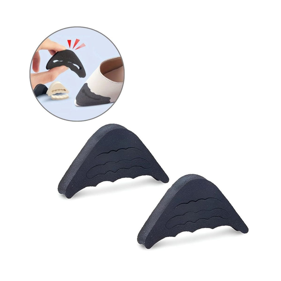 Matra Shoe Fillers 1 Pair Triangular Toe Liner Cushions Shoe Bite Protector Pad Foam Inserts