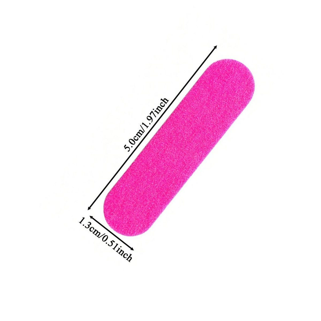 Matra Mini Nail Filer Colourful Double Sided Emery Boards For Manicure & Pedicure