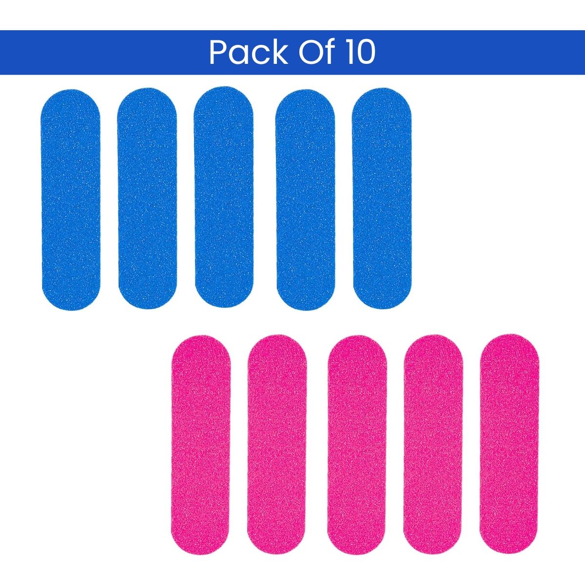 Matra Mini Nail Filer Colourful Double Sided Emery Boards For Manicure & Pedicure