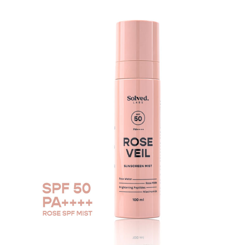 Solved Labs Rose Veil SPF 50 PA++++ Mist in Rose Water