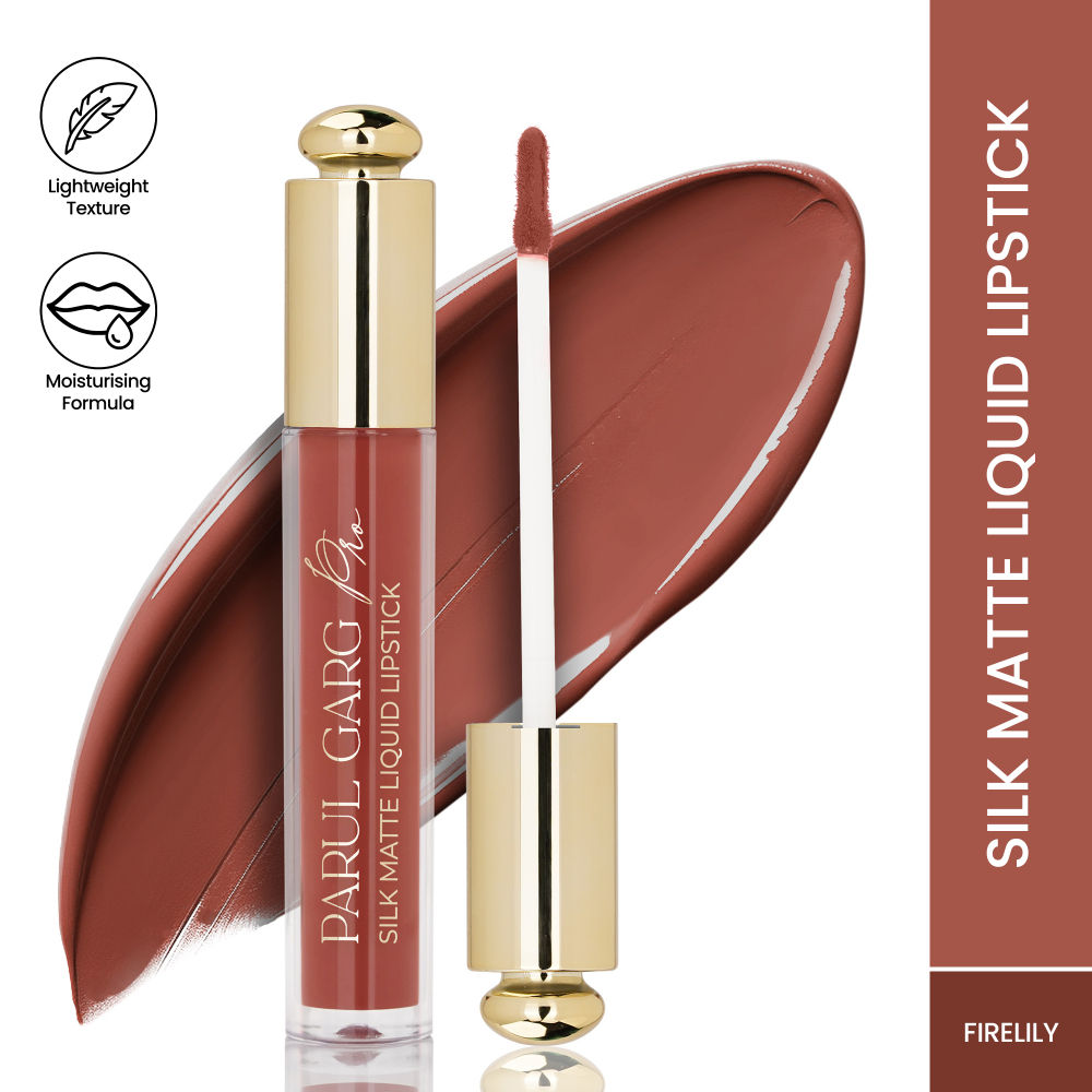 Parul Garg Beauty Silk Matte Liquid Lipstick, Long Lasting & Transfer-Proof