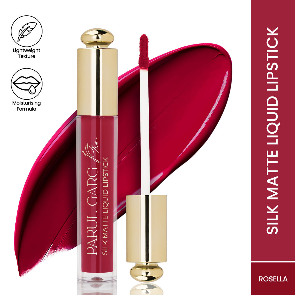Parul Garg Beauty Silk Matte Liquid Lipstick, Long Lasting & Transfer-Proof