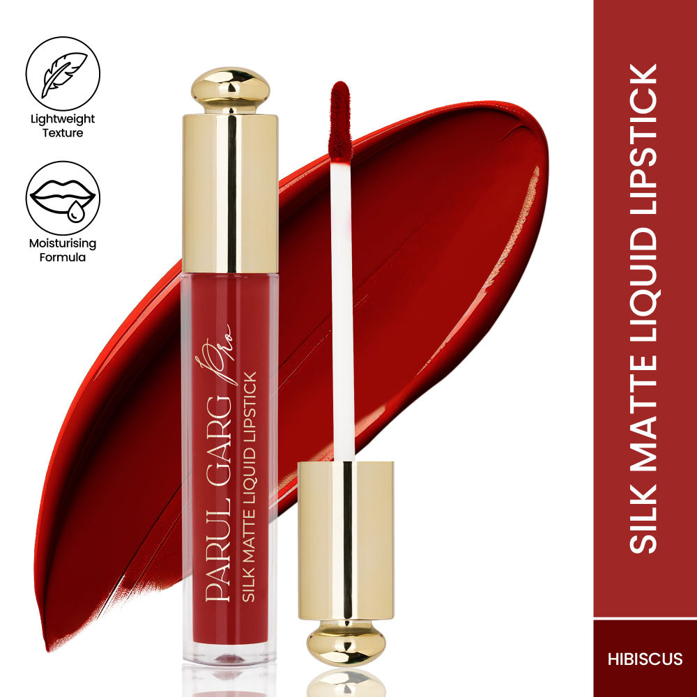 Parul Garg Beauty Silk Matte Liquid Lipstick, Long Lasting & Transfer-Proof