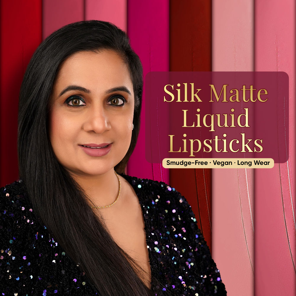 Parul Garg Beauty Silk Matte Liquid Lipstick, Long Lasting & Transfer-Proof
