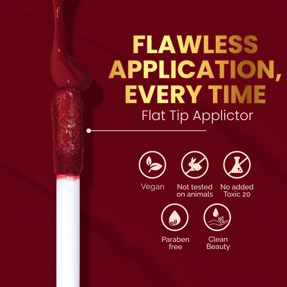 Parul Garg Beauty Silk Matte Liquid Lipstick, Long Lasting & Transfer-Proof