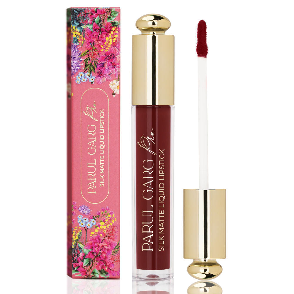 Parul Garg Beauty Silk Matte Liquid Lipstick, Long Lasting & Transfer-Proof