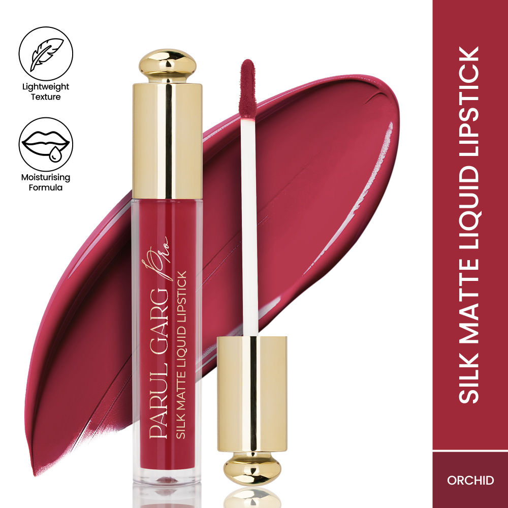 Parul Garg Beauty Silk Matte Liquid Lipstick, Long Lasting & Transfer-Proof