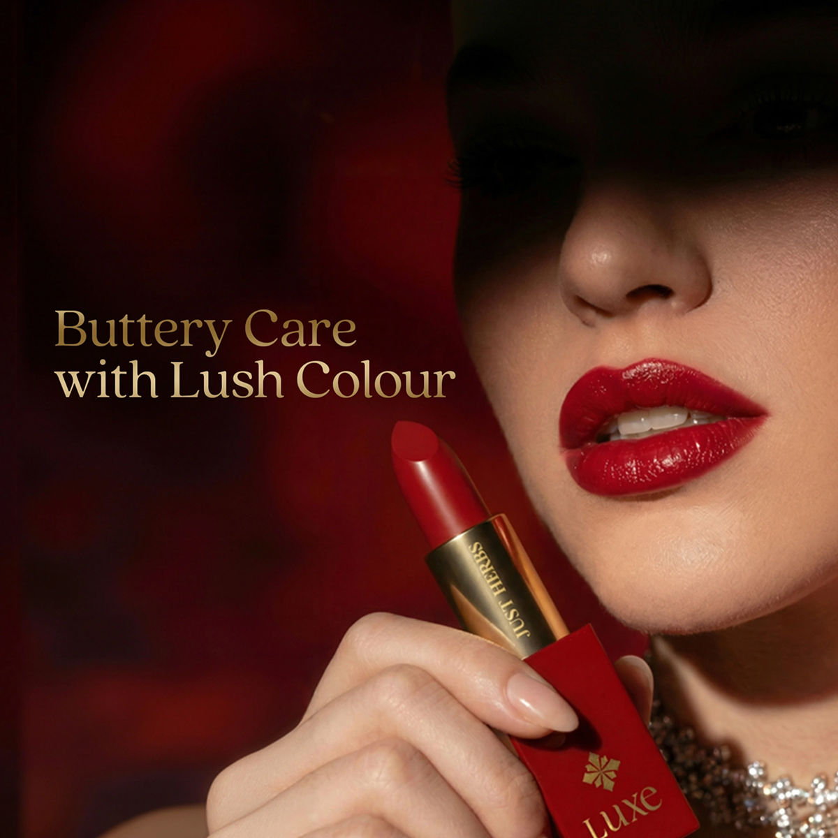 Just Herbs Luxe Satin Melt High Shine Lipstick