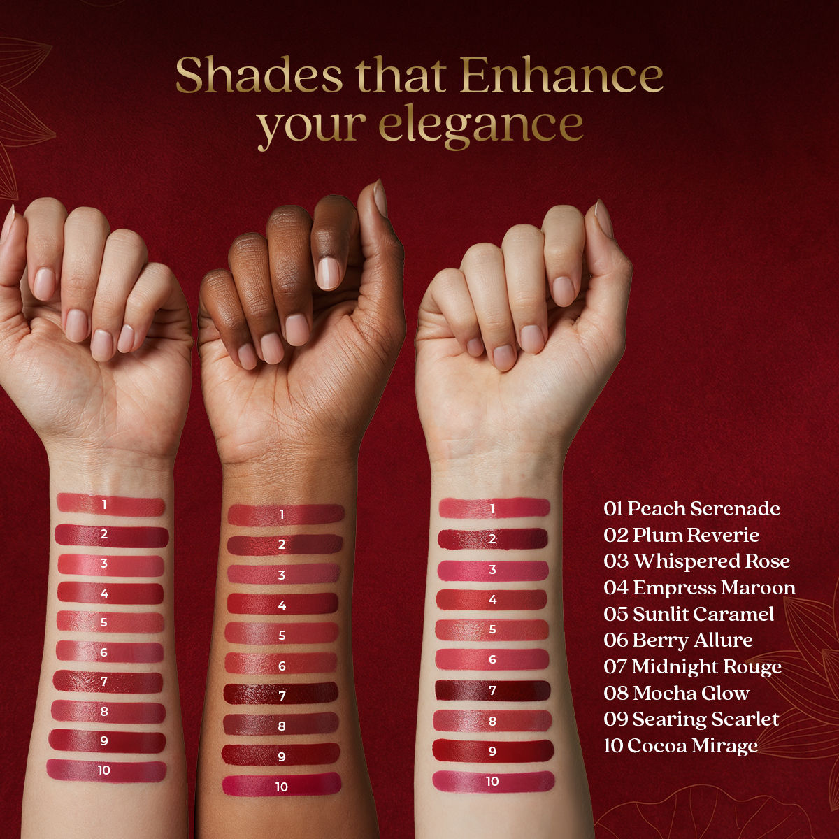 Just Herbs Luxe Satin Melt High Shine Lipstick