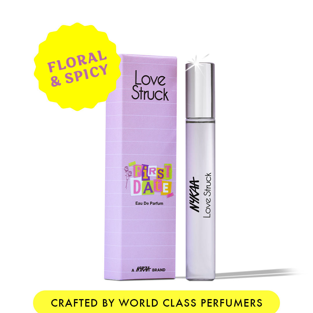 Nykaa Love Struck First Date Spicy Mini Travel Size Perfume With Orange Blossom & Musk For Women