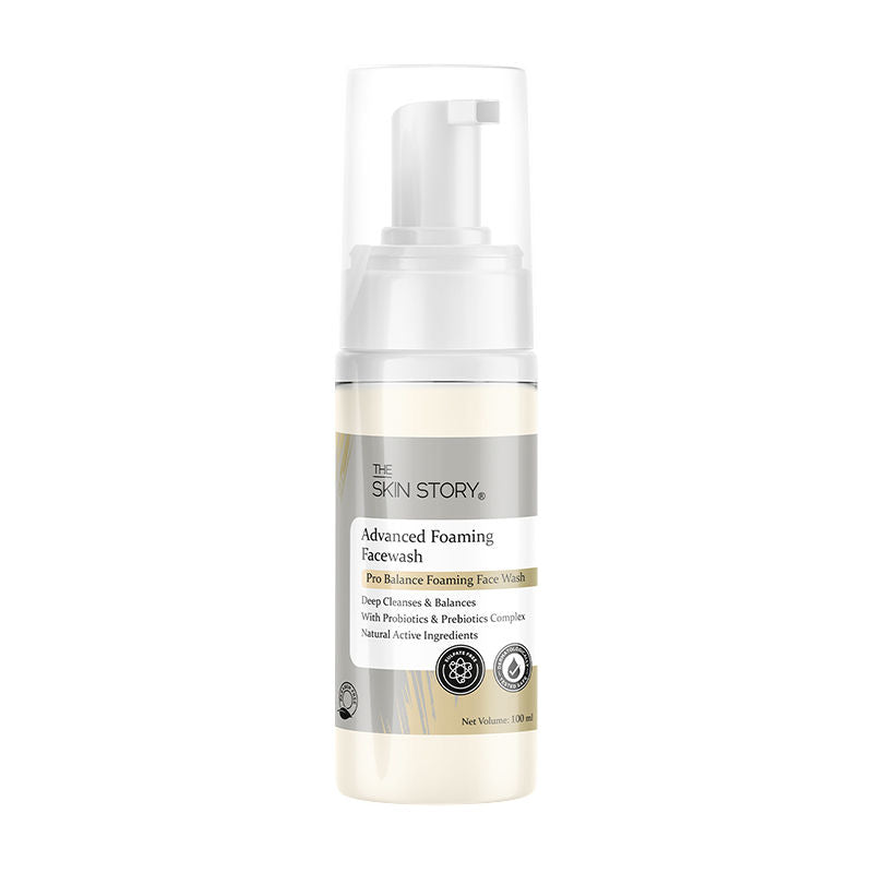 The Skin Story Sulphate Free Foaming Face Wash For Oil Control Skin Barrier Protection Hydrated Skin
