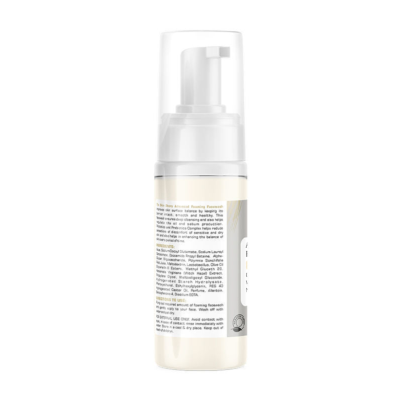 The Skin Story Sulphate Free Foaming Face Wash For Oil Control Skin Barrier Protection Hydrated Skin
