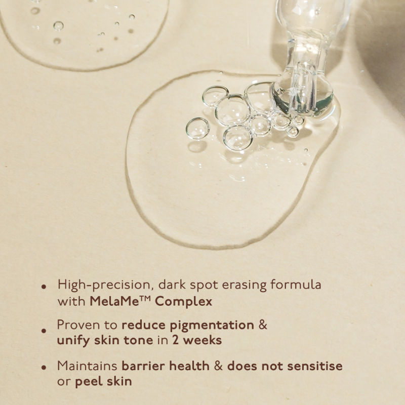 Asaya Advanced Dark Spot Pigmentation Face Serum for Men & Women with MelaMe Complex & Niacinamide