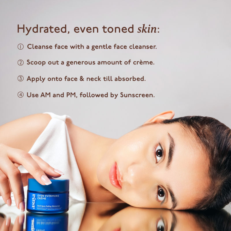 Asaya Ceramide Moisturizer for Dark Spots & Pigmentation Removal with MelaMe Complex for Men & Women
