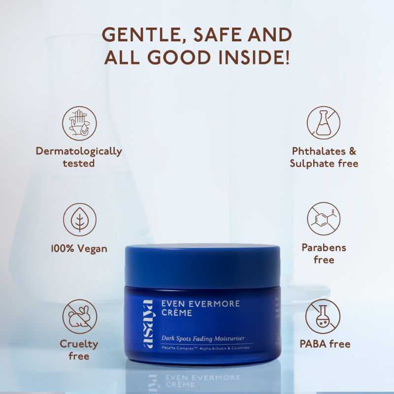 Asaya Ceramide Moisturizer for Dark Spots & Pigmentation Removal with MelaMe Complex for Men & Women