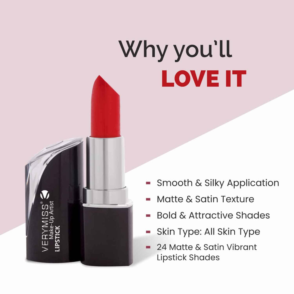 VERYMISS Matte & Satin Lipstick
