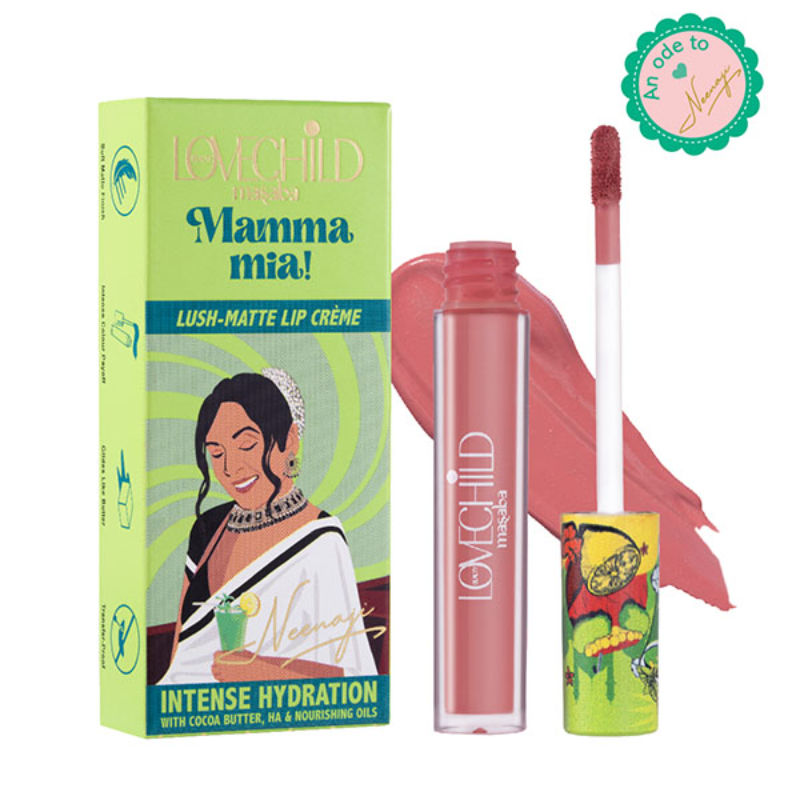LoveChild Masaba Lush-Matte Lip Creme - Mamma Mia!