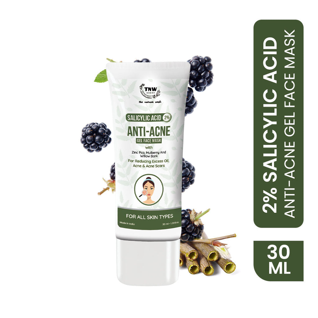 TNW The Natural Wash 2% Salicylic Acid Anti-Acne Gel Face Mask