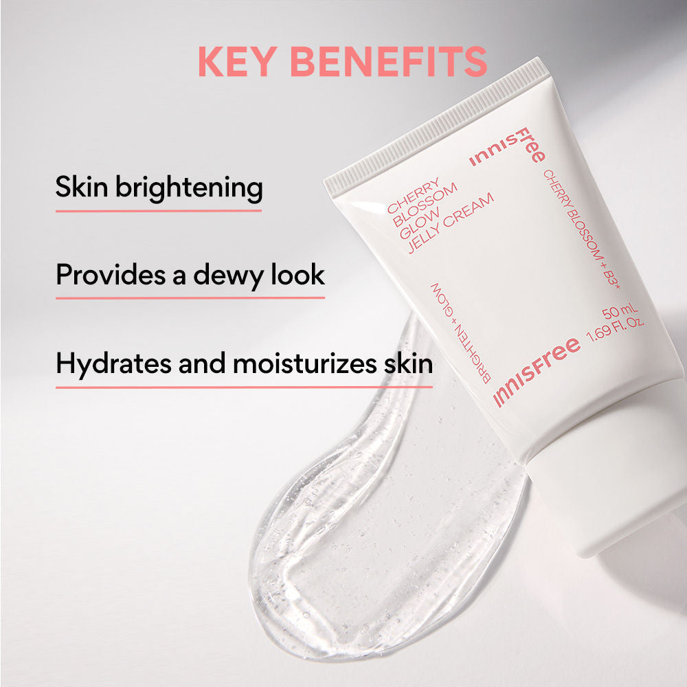 Innisfree Jeju Cherry Blossom Jelly Cream - Brightening & Dewy Care