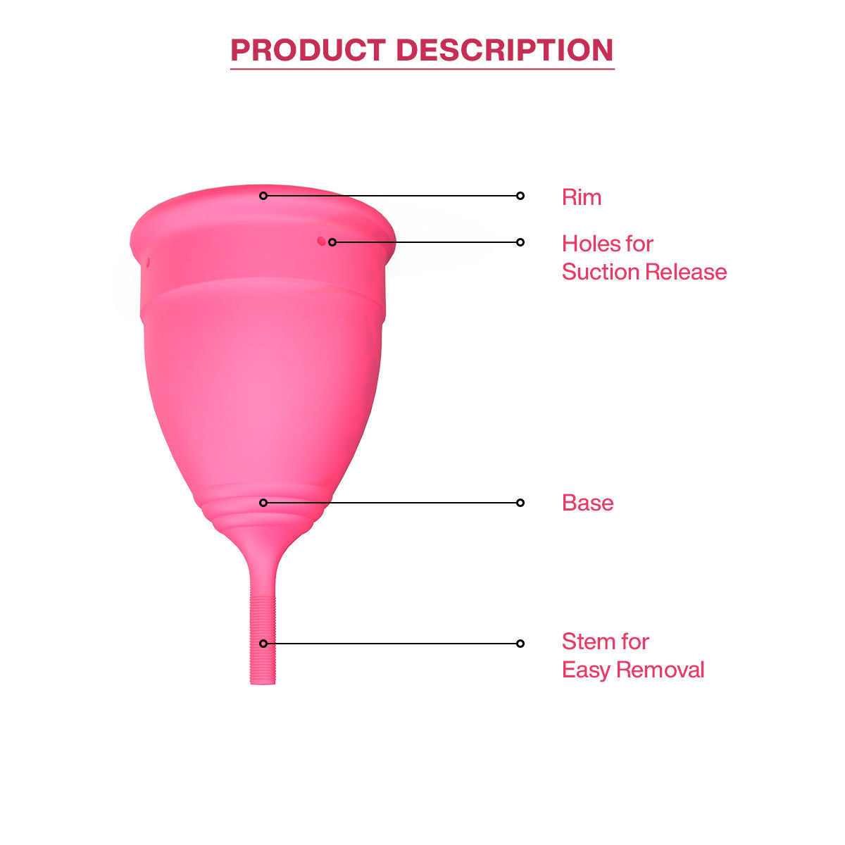 FLOH FDA Approved Reusable Menstrual Cup For Women