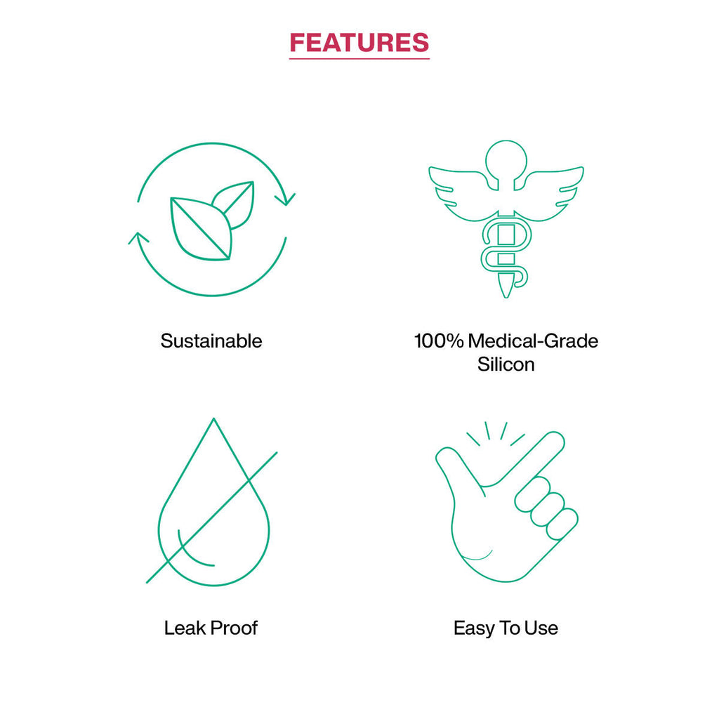 FLOH FDA Approved Reusable Menstrual Cup For Women