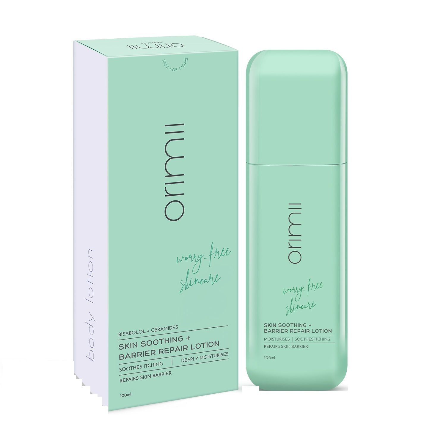 Orimii Barrier Repair Non-Comedogenic Body Lotion with Ceramides - Moisturizes & Reduces Itching