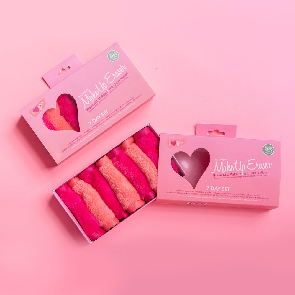 Makeup Eraser I Heart You 7 Day Set